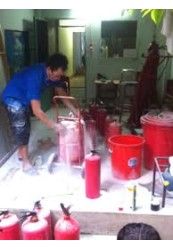 Nạp sạc bình chữa cháy tại TPHCM giá rẻ - uy tín 0906855114-0903687086